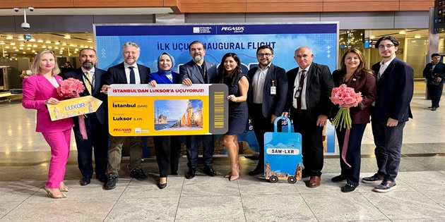 Sabiha Gökçen’den Mısır’a İki Yeni Hat, Luksor ve Marsa Alam